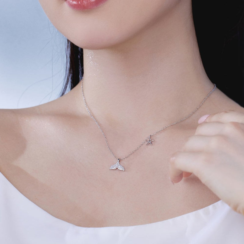 Marine Life Two-Charm Necklace

