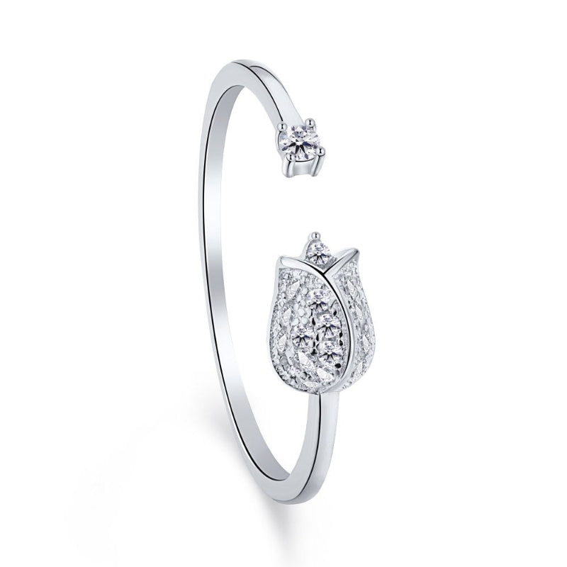 s925 ring with diamonds