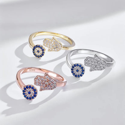 Dainty Evil Eye Ring