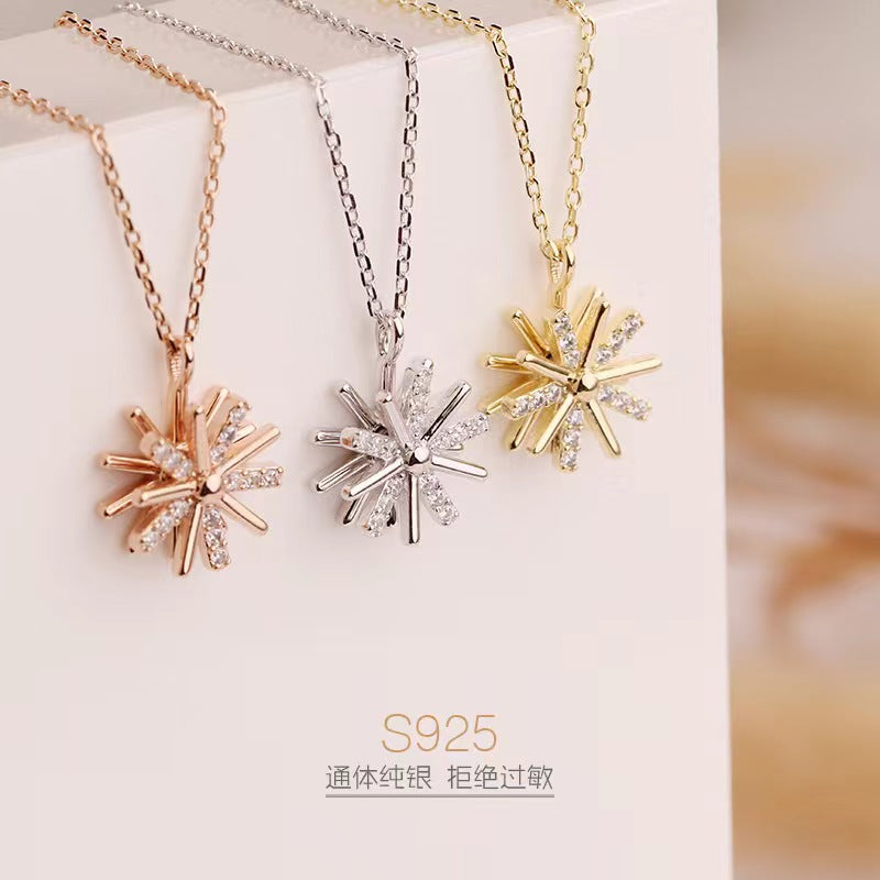 starfish necklace silver