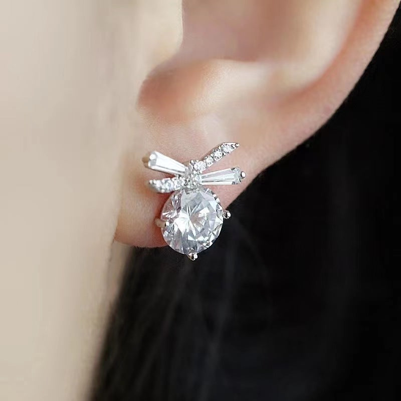 diamond stud earrings for women