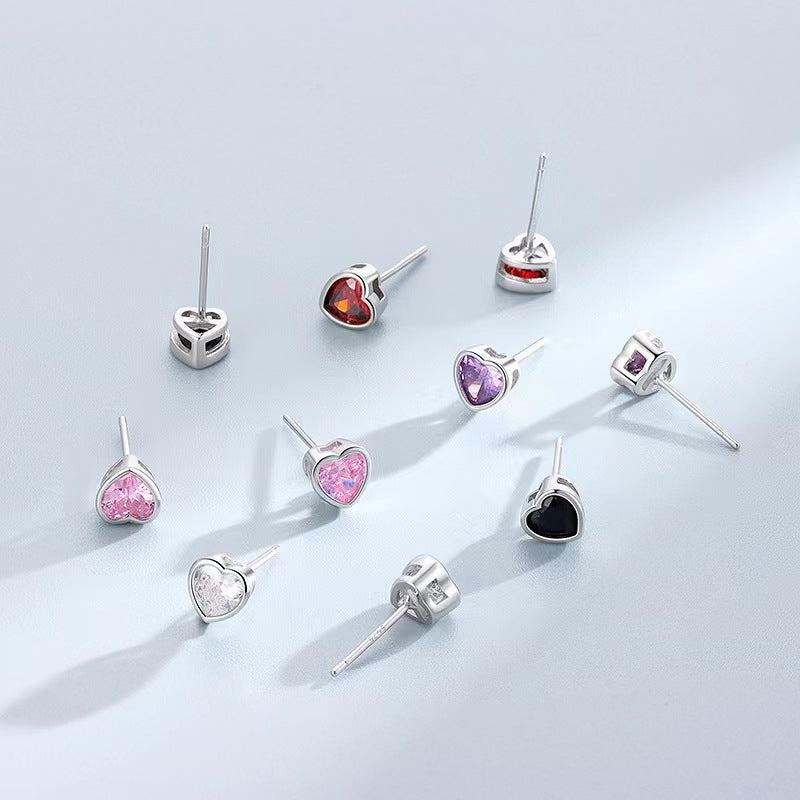 colorful stud silver