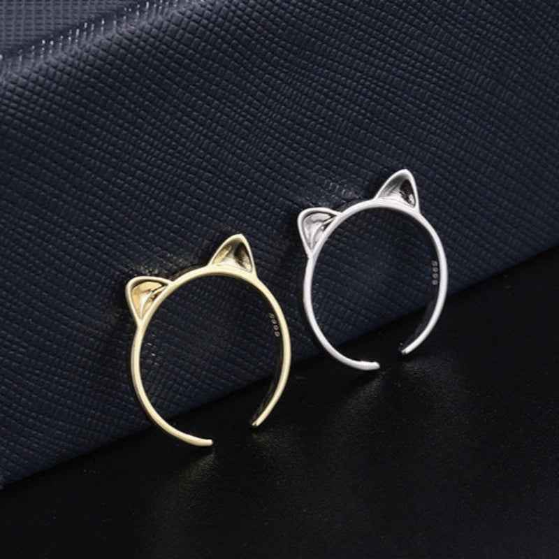 Kitten Ear Knuckle Ring