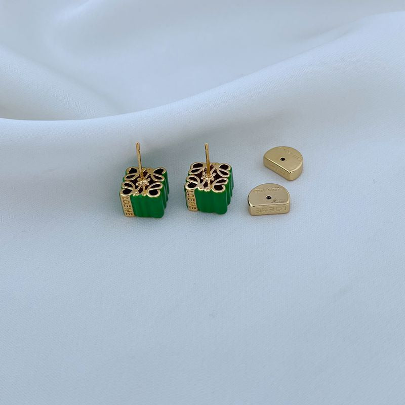 Charming LOEWE Anagram Stud Earrings