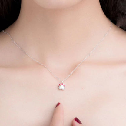 paw necklace for women