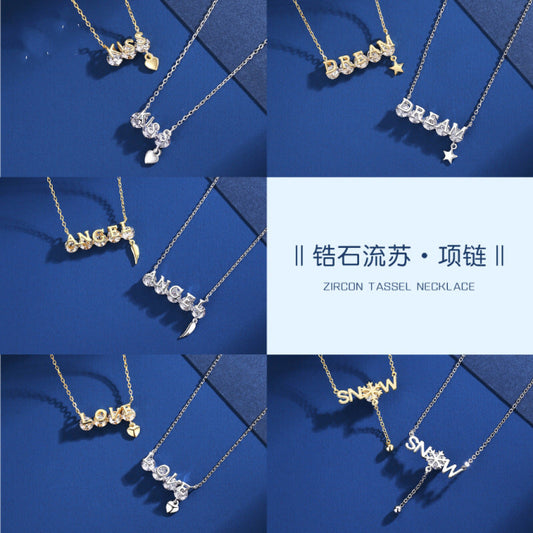 Sparkling "DREAM" Necklace

