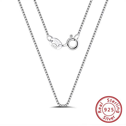 custom box silver chain