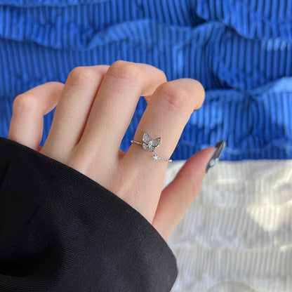 a butterfly ring