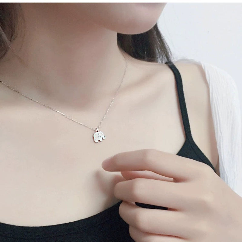 Baby Elephant Necklace

