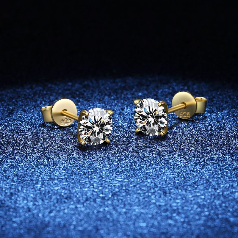 Everyday Gold Stud Earrings

