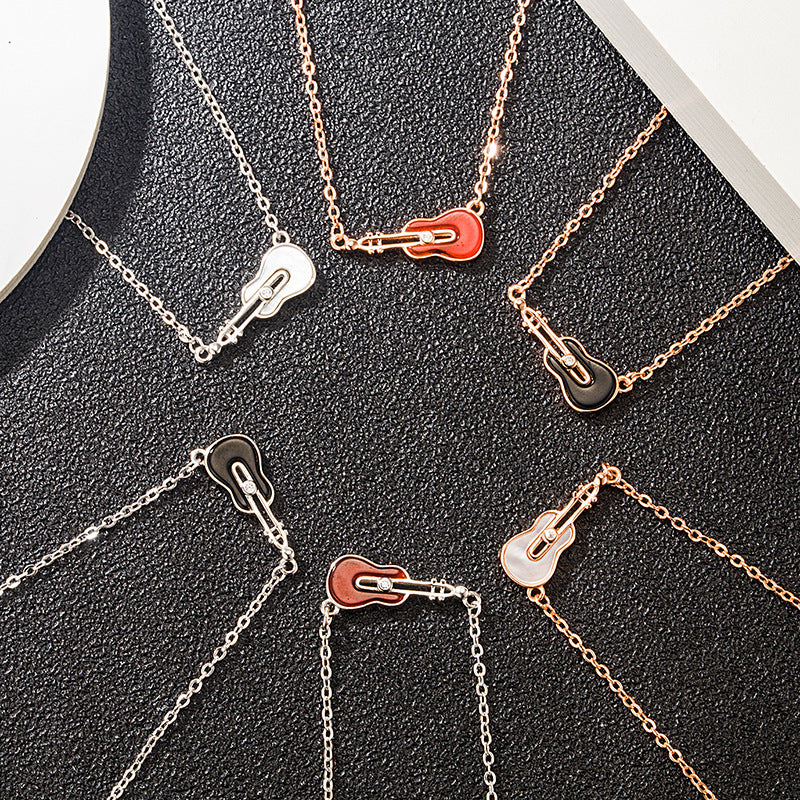 diamond guita pendant - JIMMY JEWELLRY