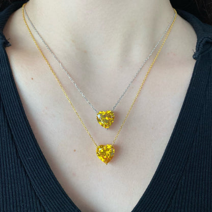 Elegant Heart Engagement Look