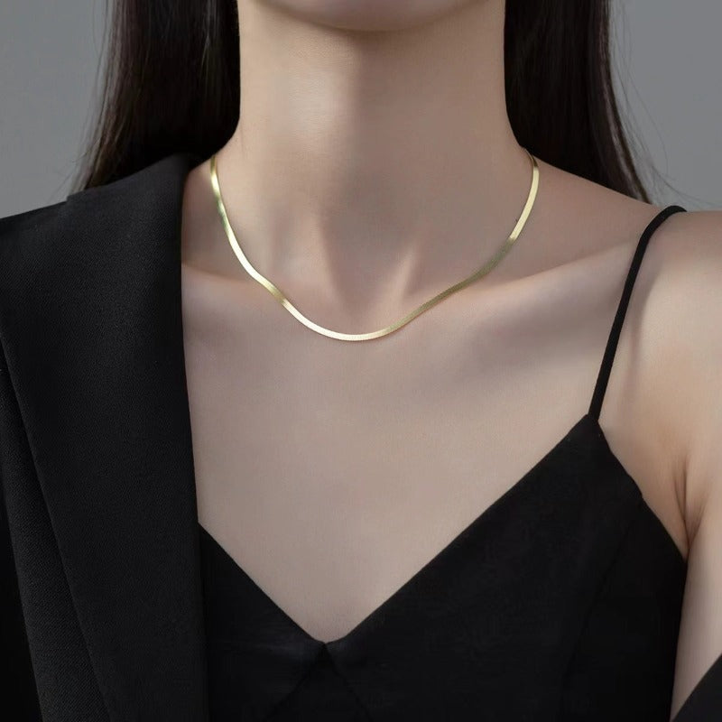 best herringbone necklace