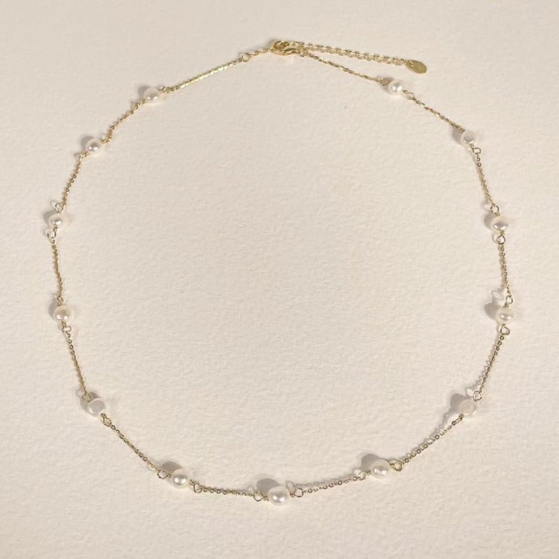 Pearl Choker Necklace