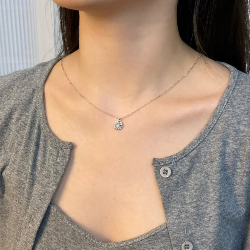 Cubic Zirconia Floral Cluster

