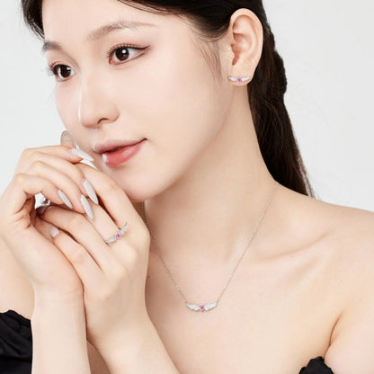 Fairy Tale Heart & Wings Necklace

