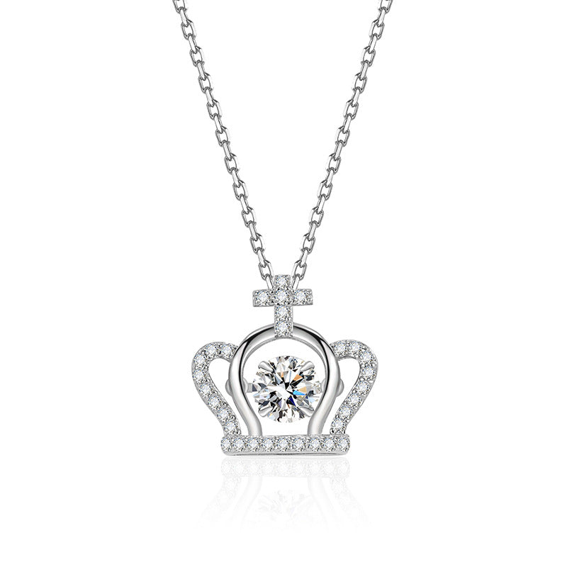 Sparkling Crown Pendant
