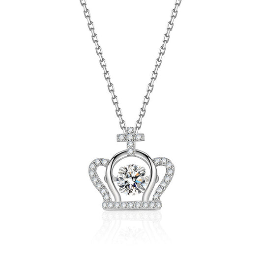 Sparkling Crown Pendant
