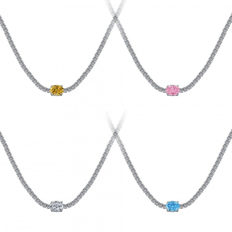 Dazzling Cubic Zirconia Choker Necklace