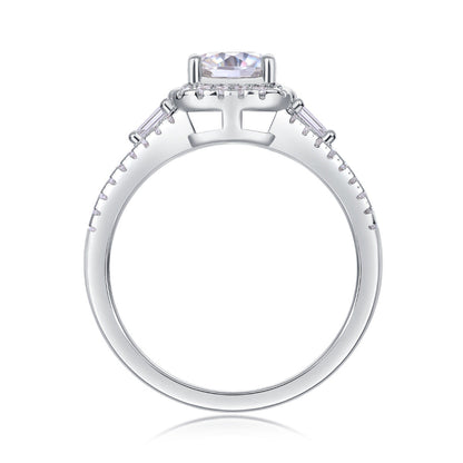 Glamorous Moissanite Cocktail Ring

