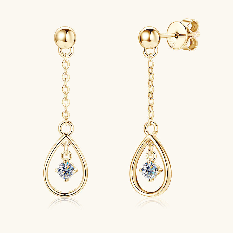 Elegant Round Drop Earrings