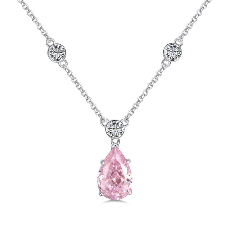 Sterling Silver Lariat Style Necklace

