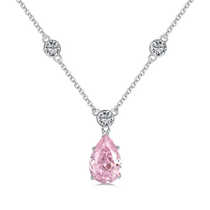 Sterling Silver Lariat Style Necklace

