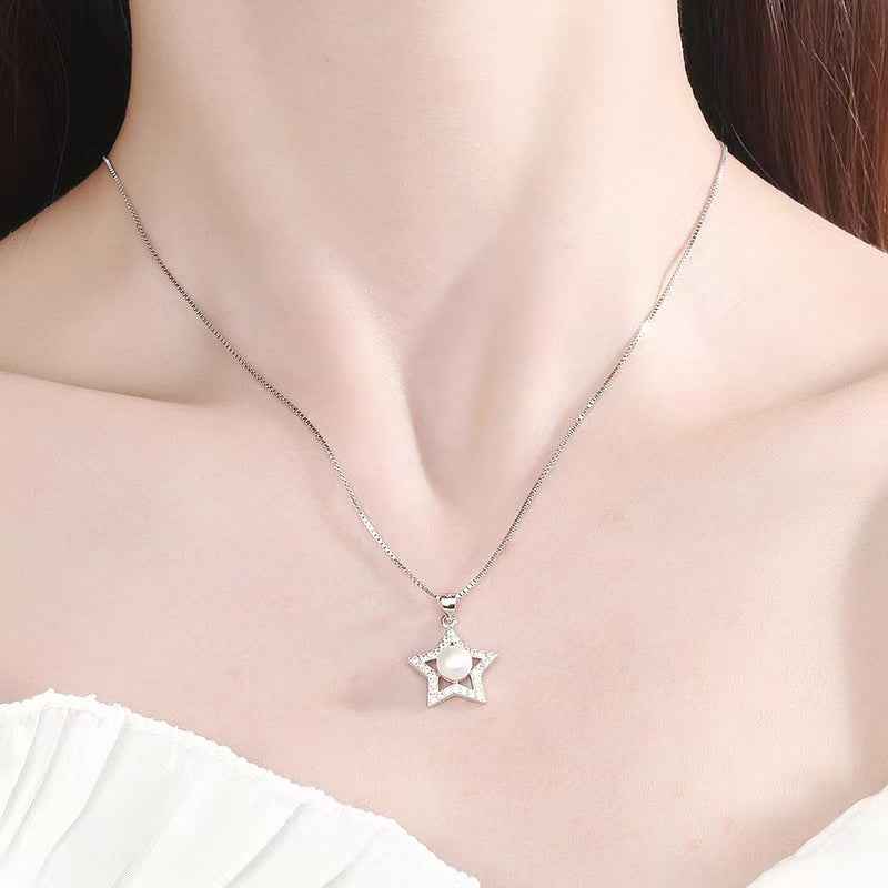 CRYSTAL PEARL NECKLACE 50269