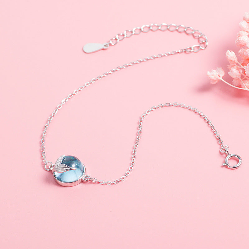 Sparkling Ocean Orb Pendant