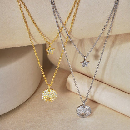 Delicate Star Pendant Necklace