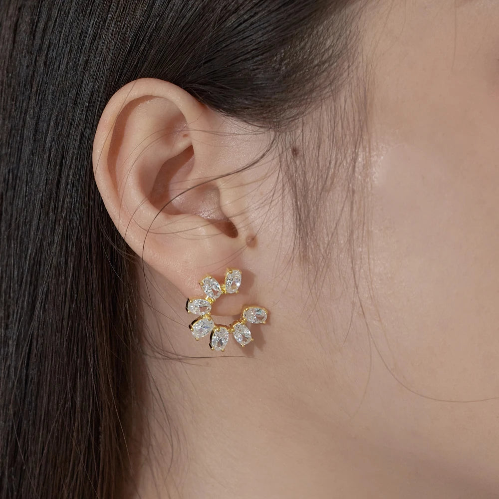 Classic Sun Flower Studs