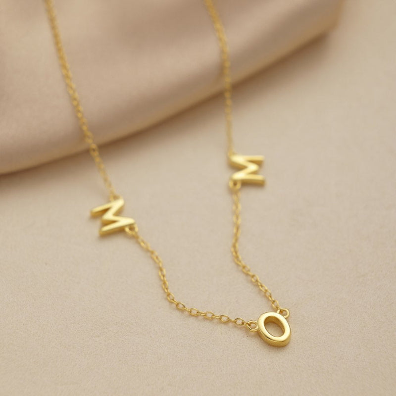 Playful Personalized Mom Necklace