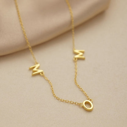 Playful Personalized Mom Necklace