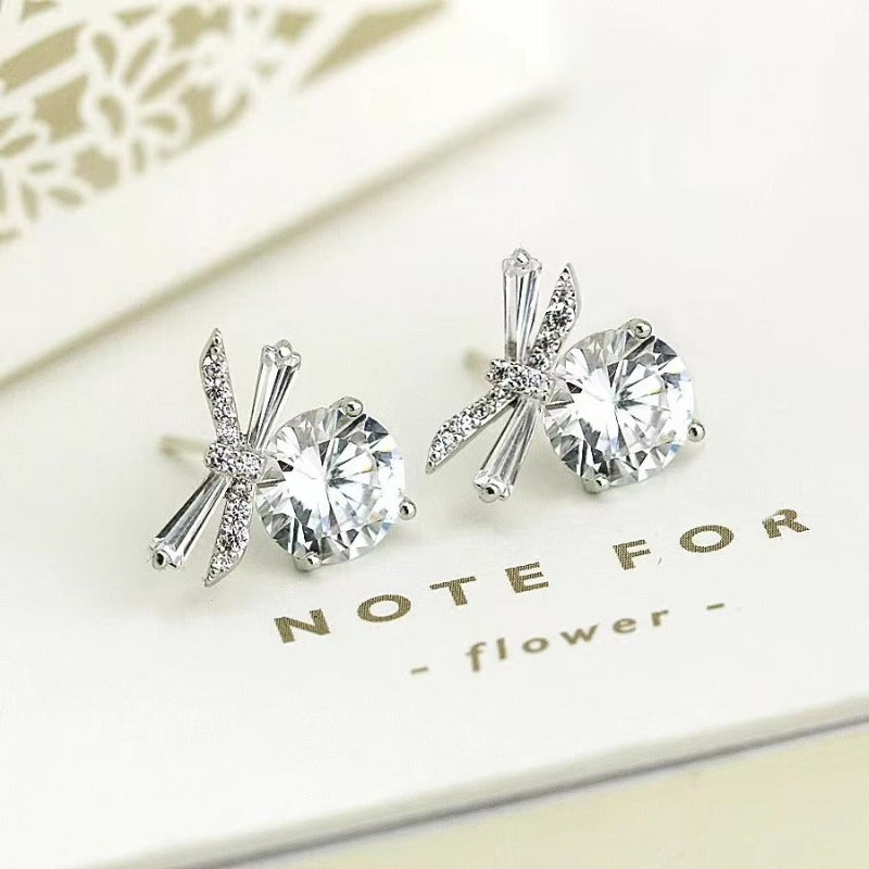 diamond stud earrings for girls
