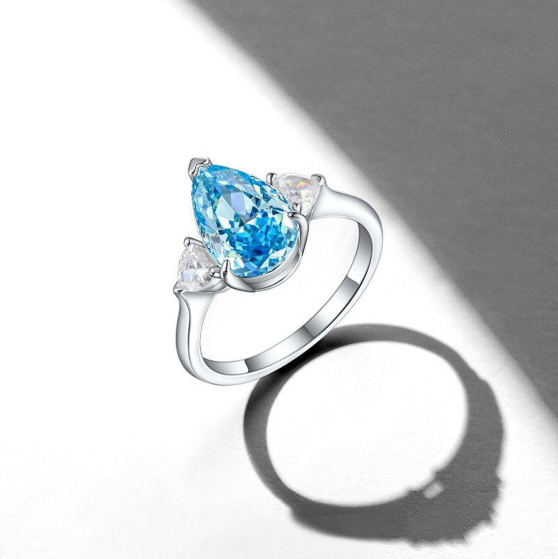 Pear Cut Rings
