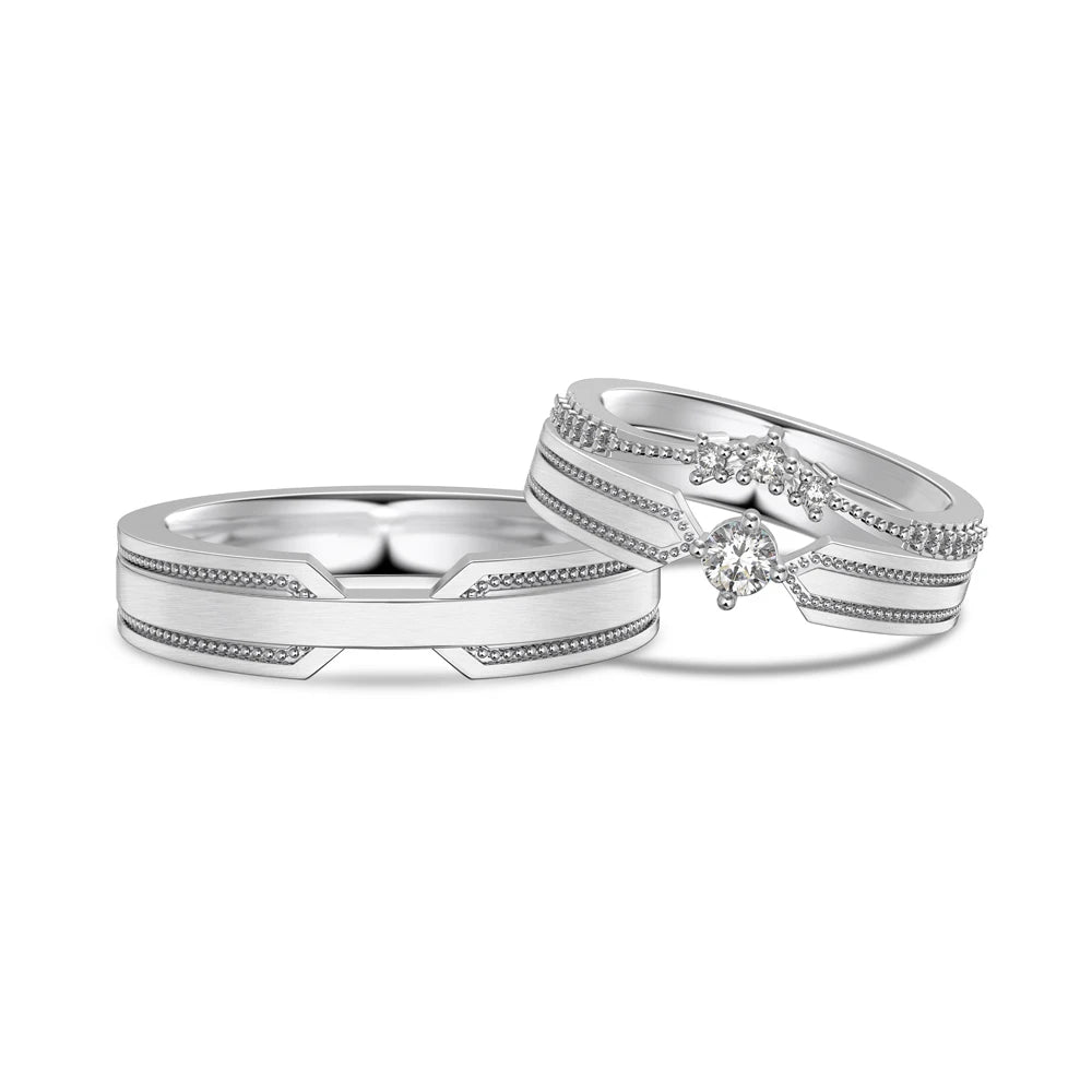 Elegant Classic Couple Lover Bridal Ring