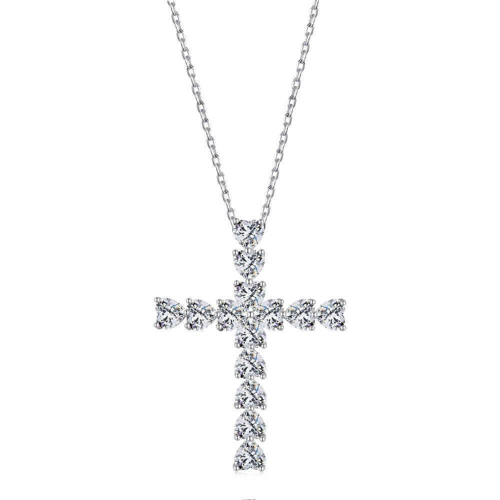 Modern Minimalist Cross Necklace