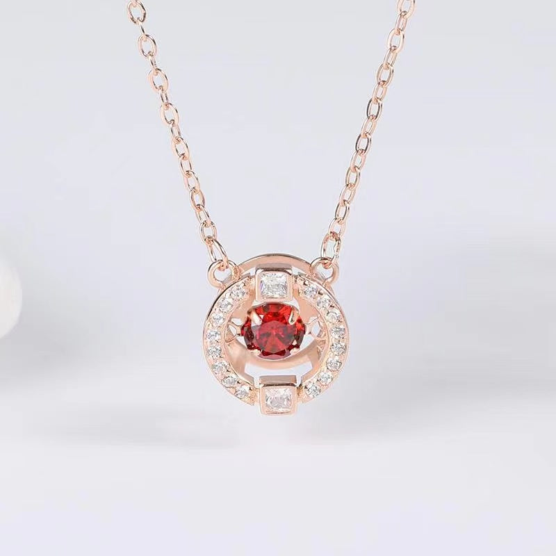 Sparking dance round jewelry