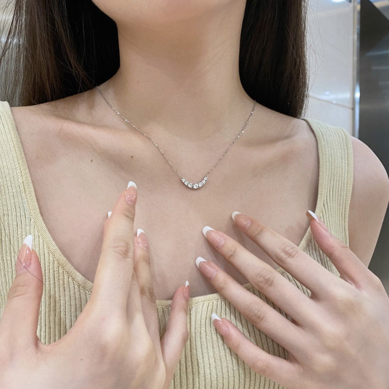 Shimmering Gold Line of Gems

