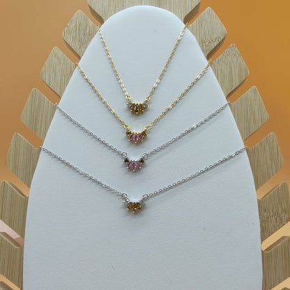 Small Teardrop Gemstone Cluster

