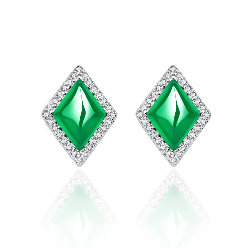 Modern Geometric Green Studs

