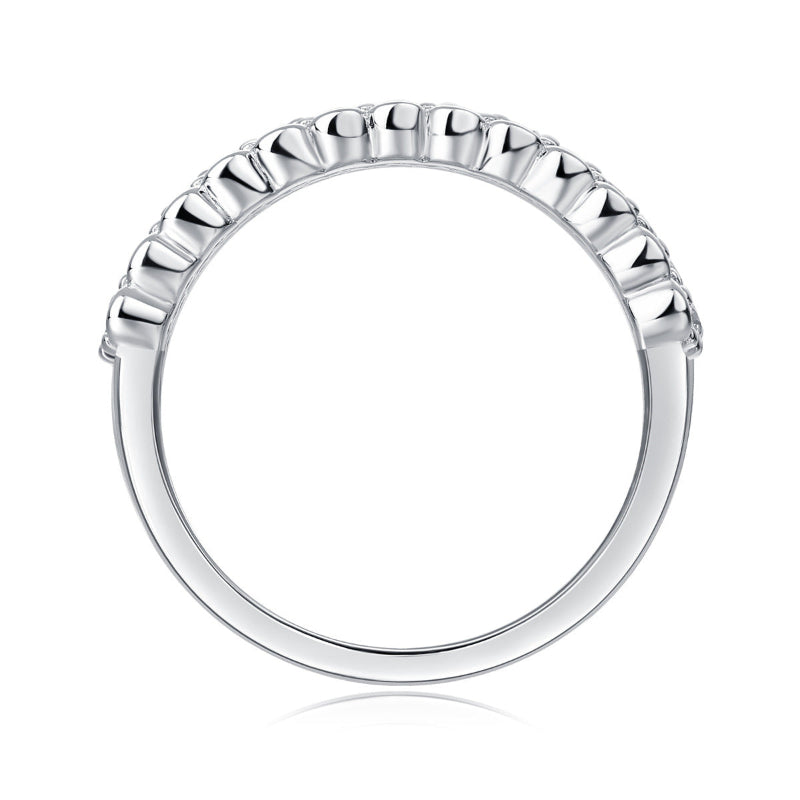 Glamorous Moissanite Promise Ring

