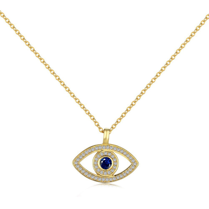 Spooky and Stylish Devil Eye Pendant