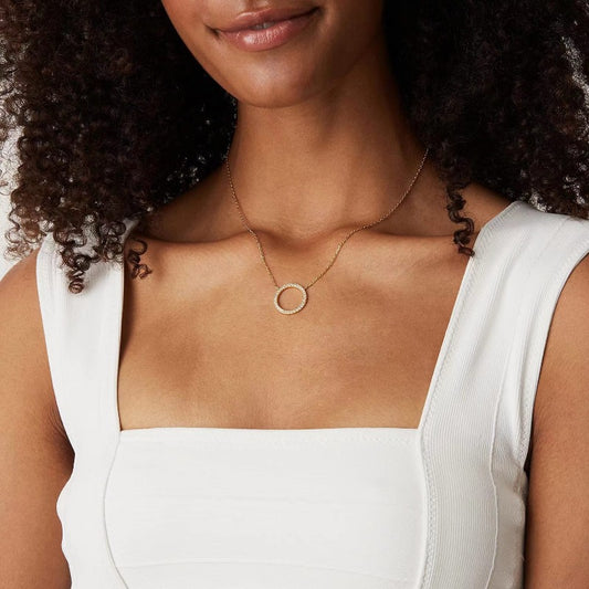 diamond ring necklace for women