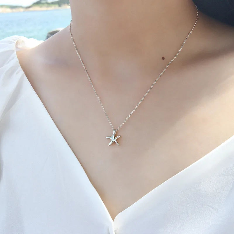 Minimalist Starfish Necklace