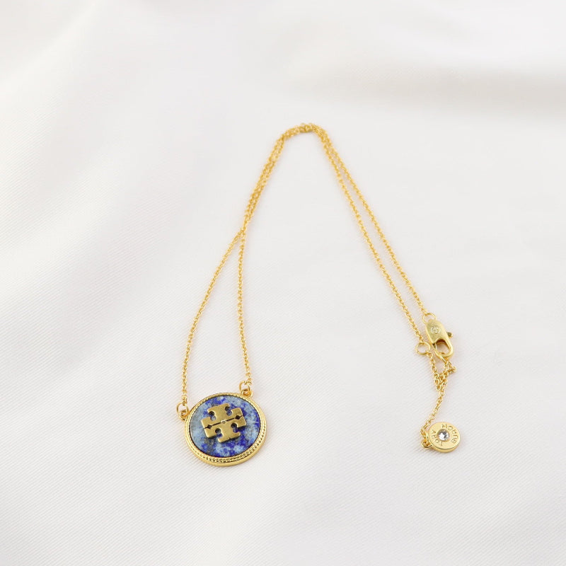 Tory Burch Reversible Coin Necklace

