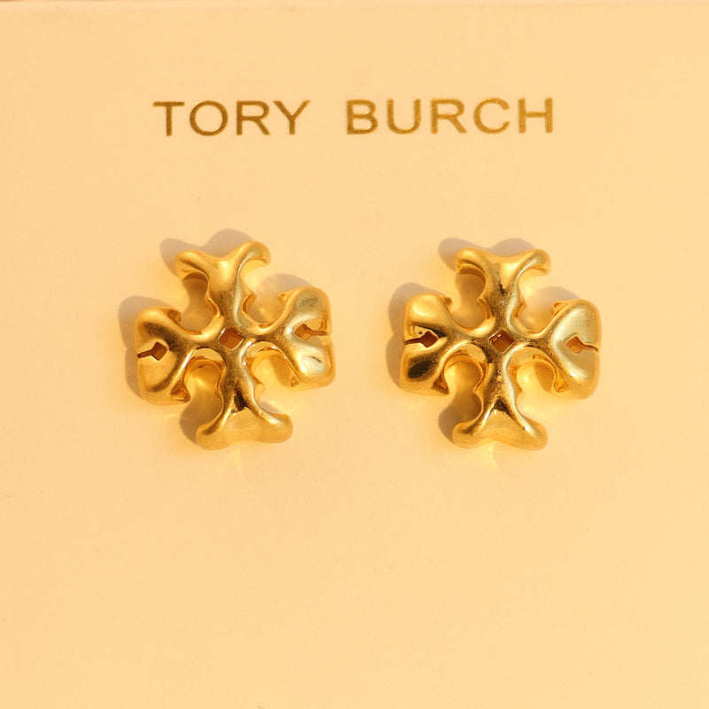 Minimalist Tory Burch Stud Earrings

