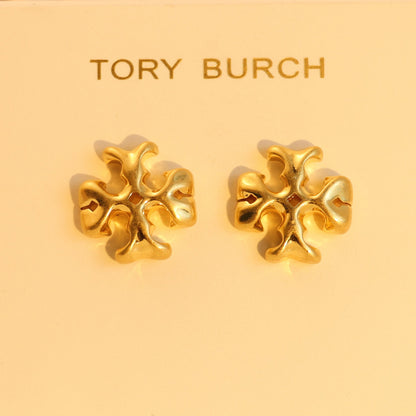 Minimalist Tory Burch Stud Earrings

