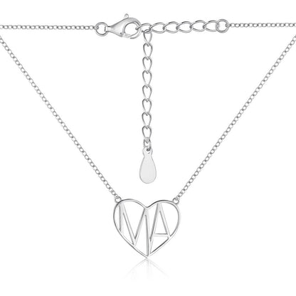 Compassionate Mommy Heart Necklaces