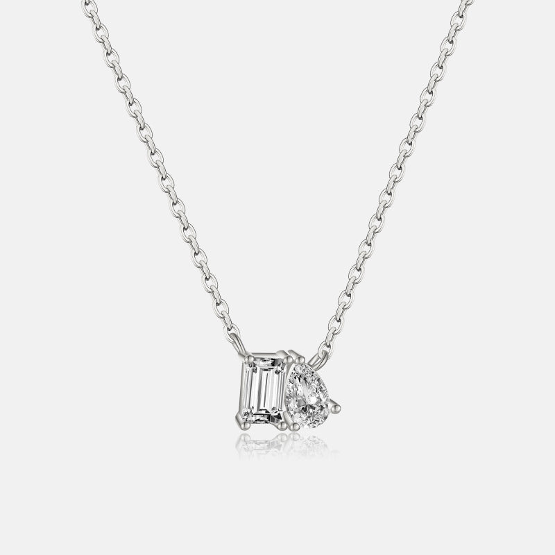 Cubic Zirconia Halo Square

